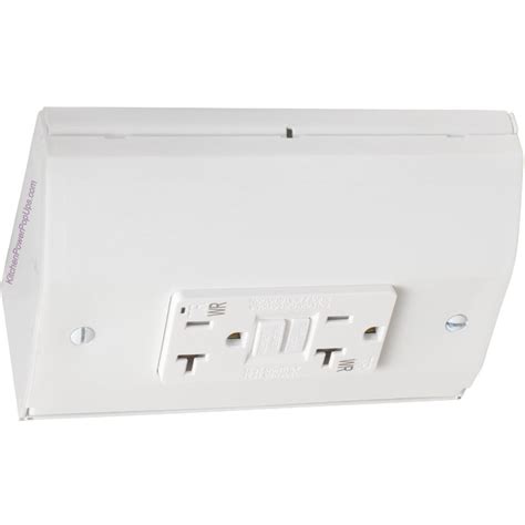 3 4 electrical box under cabinet|under cabinet power strip.